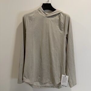 lululemon athletica Light Gray Hoodie